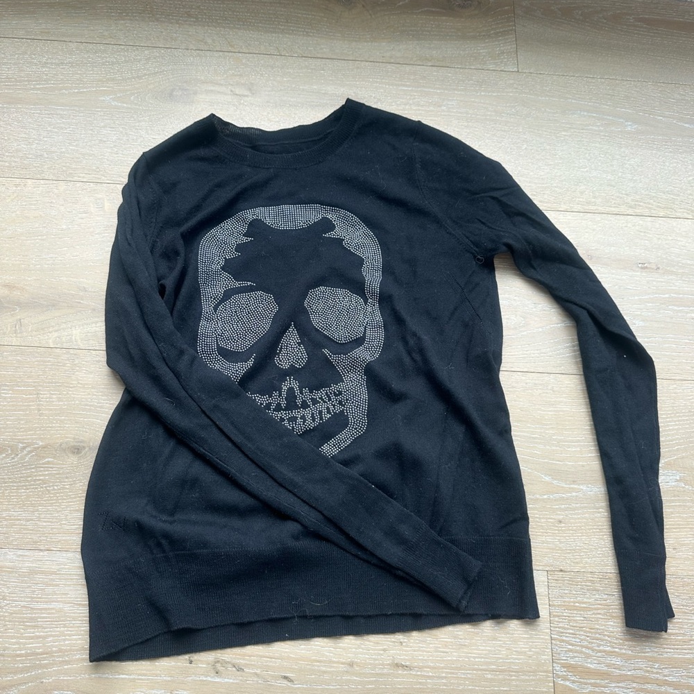 Zadig & Voltaire Black Skull Sweater